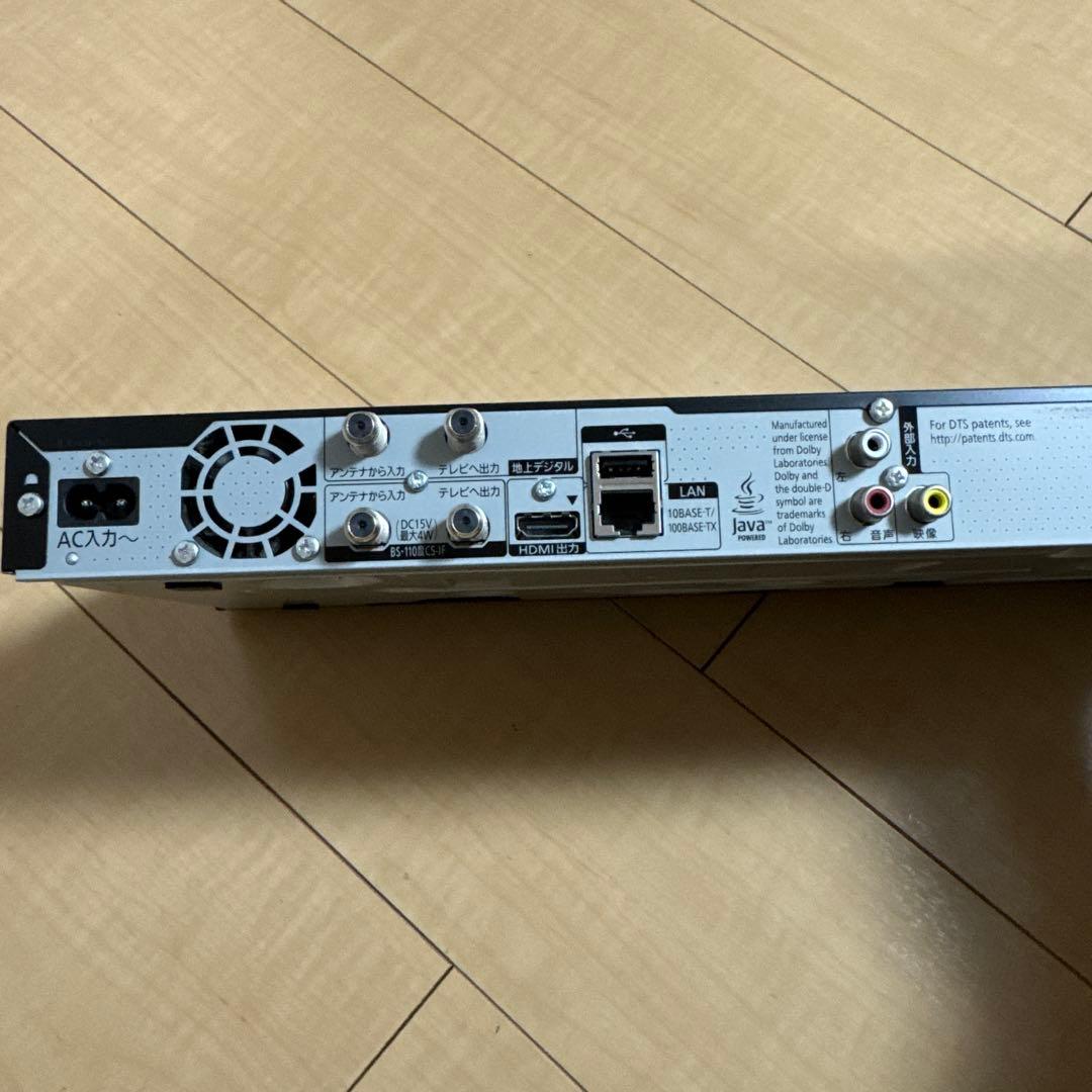 Panasonic DMR-BRW500 ブルーレイレコーダー
