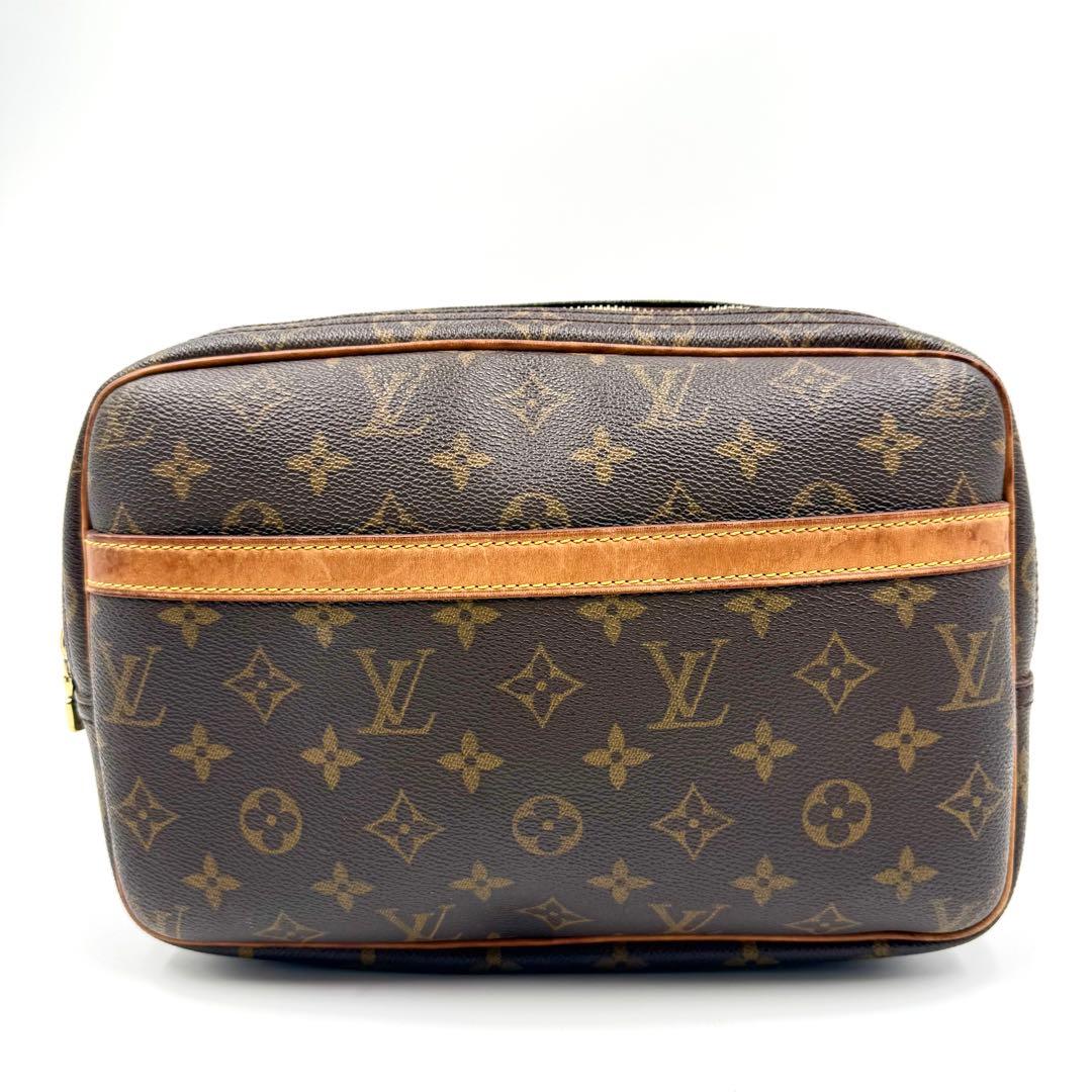 【鑑定済】ルイヴィトン モノグラム ショルダーバッグ リポーター PM