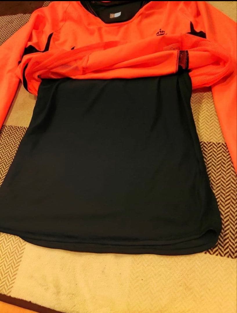 2002選手用オランダ代表長袖ユニフォームオーセンティック