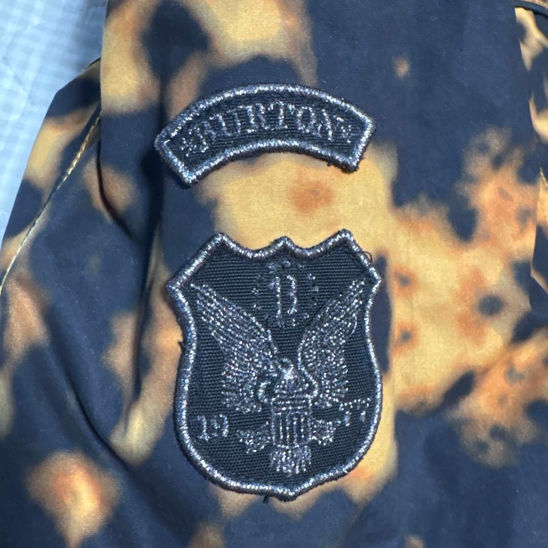 匿名発送❁¨̮Burton レオパード柄 スノーボードジャケット Sサイズ 美品