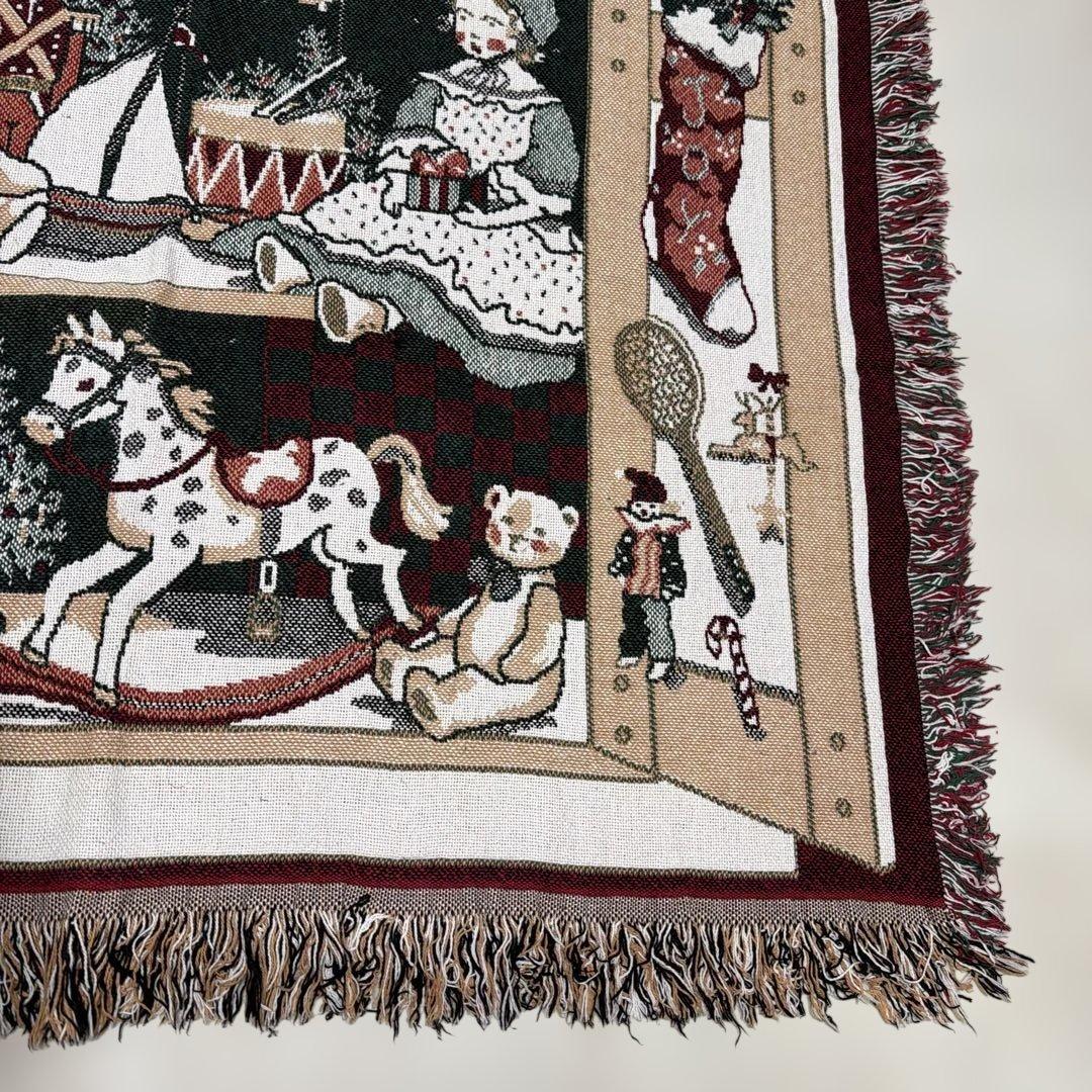 クリスマス　プレゼント　マルチカバー　ソファカバー　ラグ　175x122