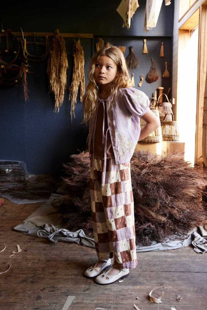 ボトムス・スパッツ apolina MTO Molly Trouser Patchwork 3-5Y