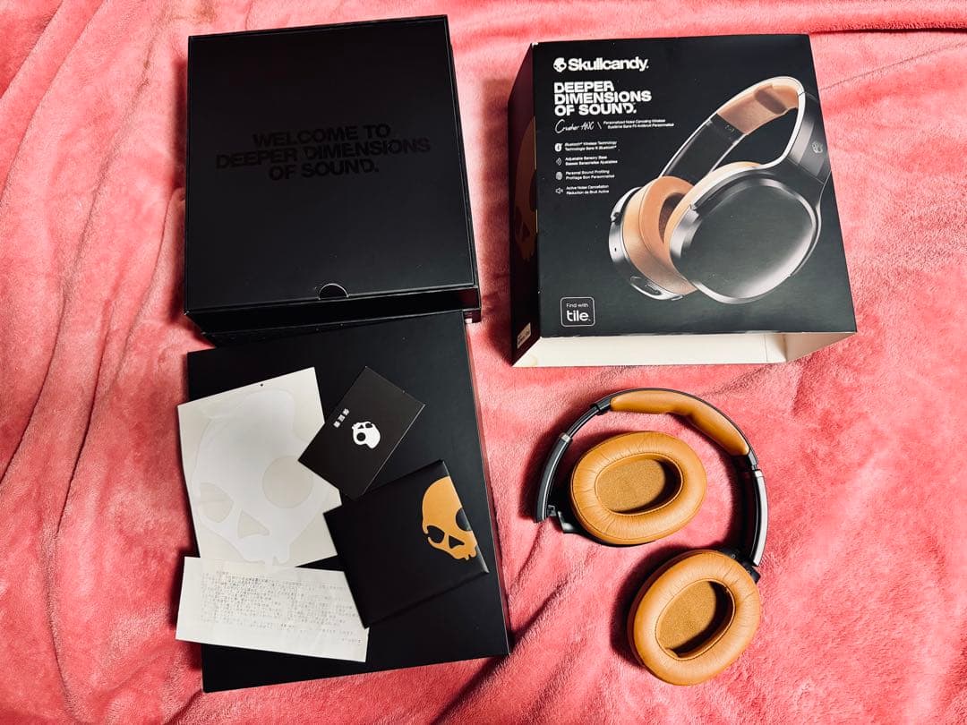 Skullcandy Crusher ANC ワイヤレスヘッドフォン