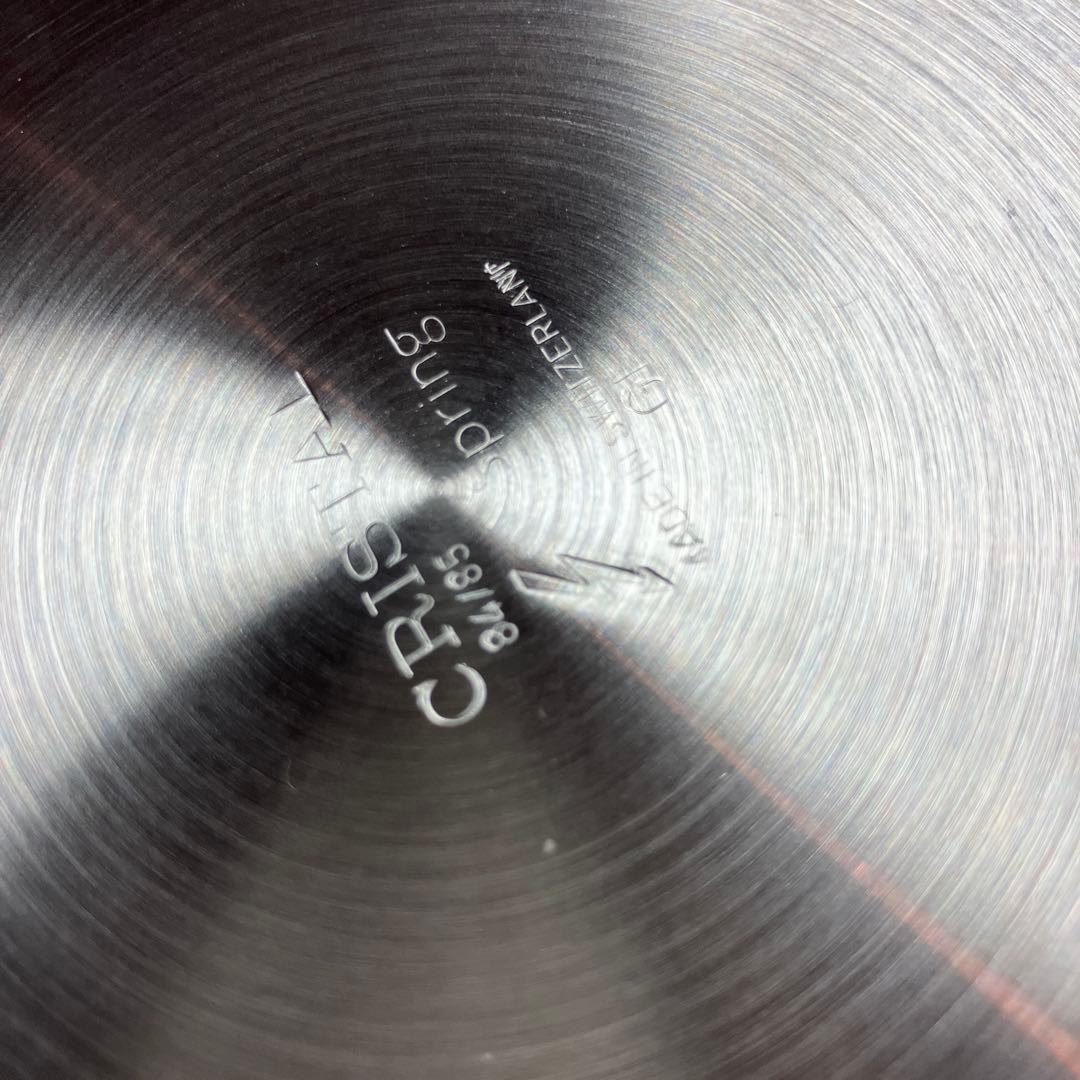 スイス製　スプリング社　クリスタル　フライパン　ソテーパン　口径外寸28cm