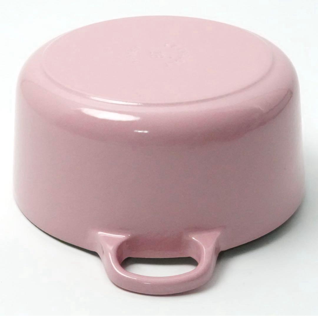 【美品】LE CREUSET　ココット ロンド シフォンピンク　18cm