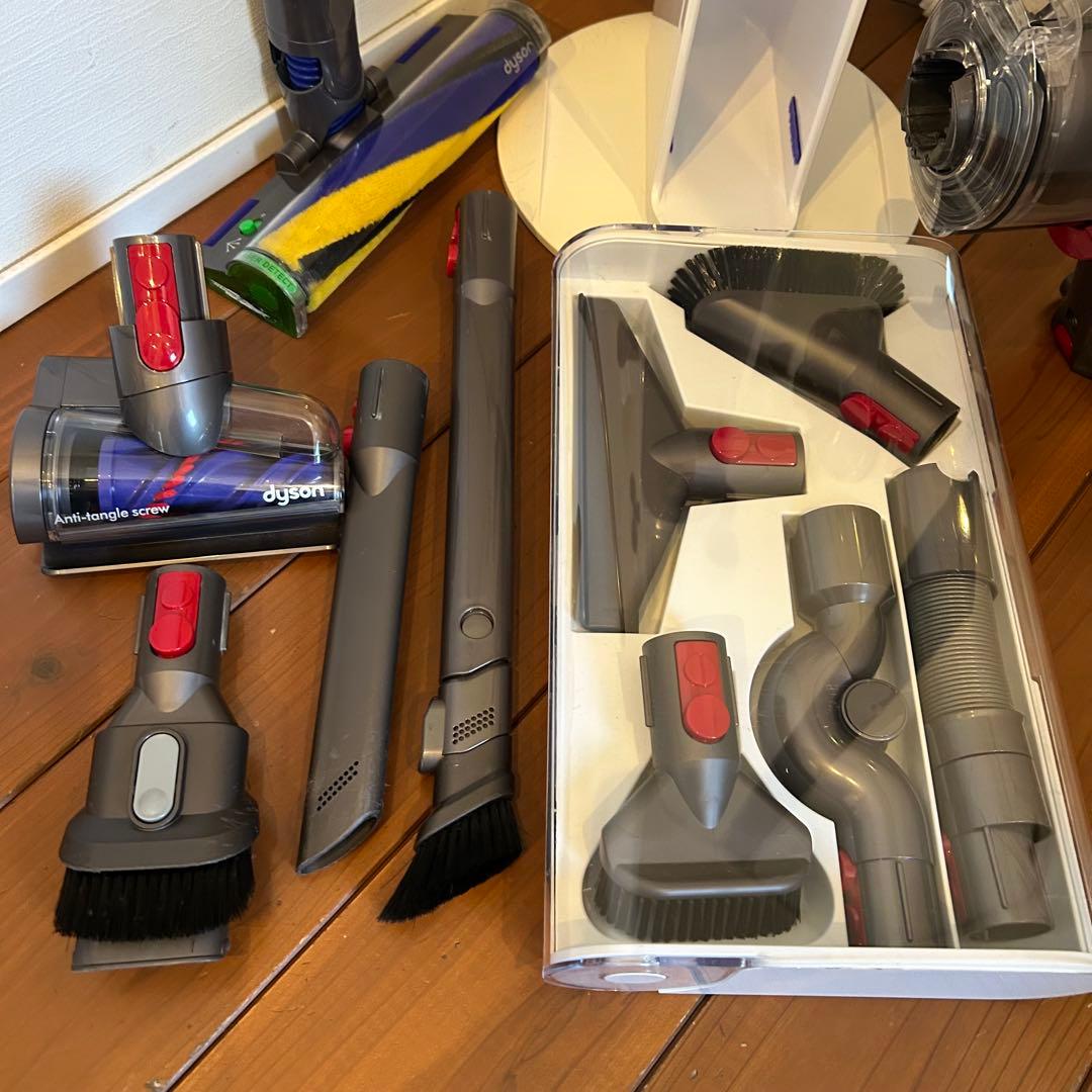 【美品】Dyson v12 detect slim☆フロアドック付