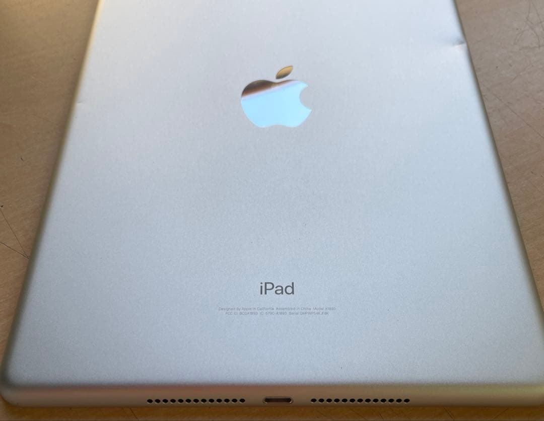 iPad 第6世代　A1893　Wi-Fiモデル　シルバー　32GB美品 #1