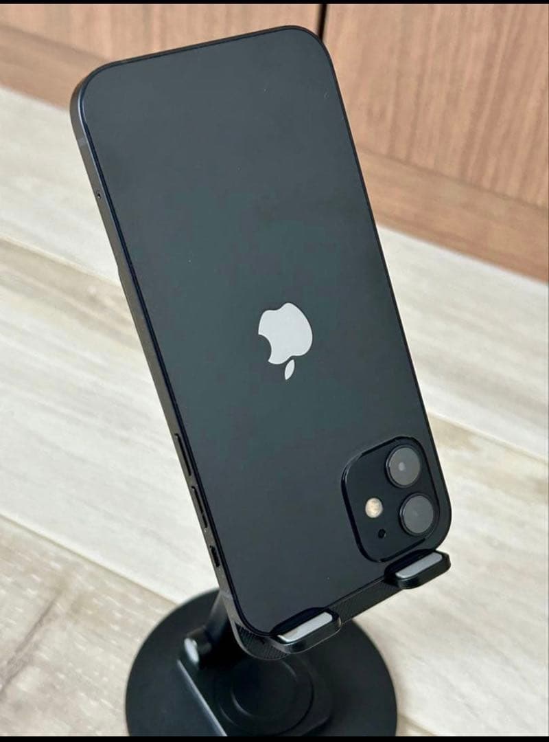 【美品】Apple iPhone 12 ブラック 64G SIMフリー