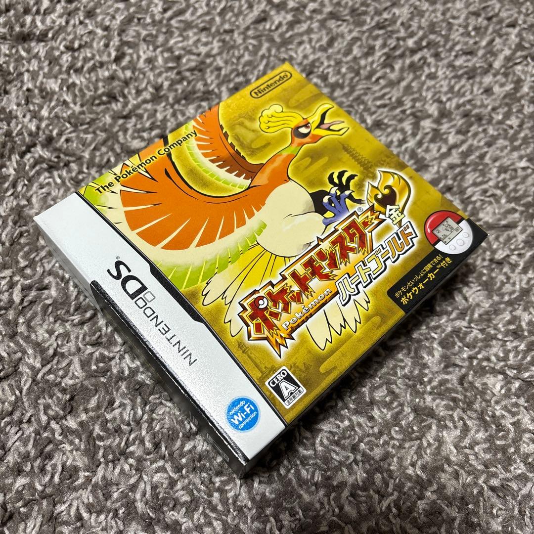 【箱・特典付／美品】ポケットモンスター ハートゴールド