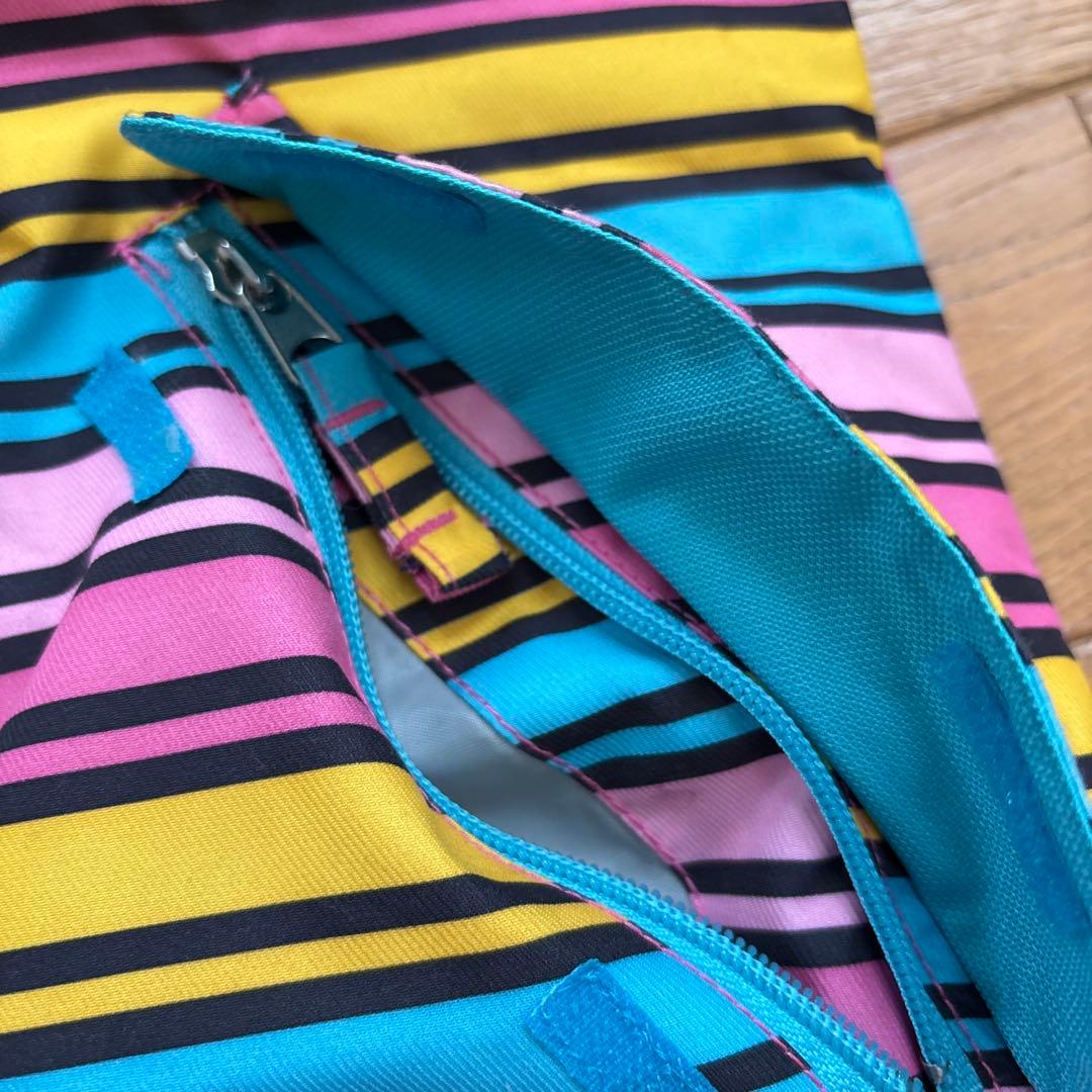 子ども用 スキーウェアセット（ストライプ）