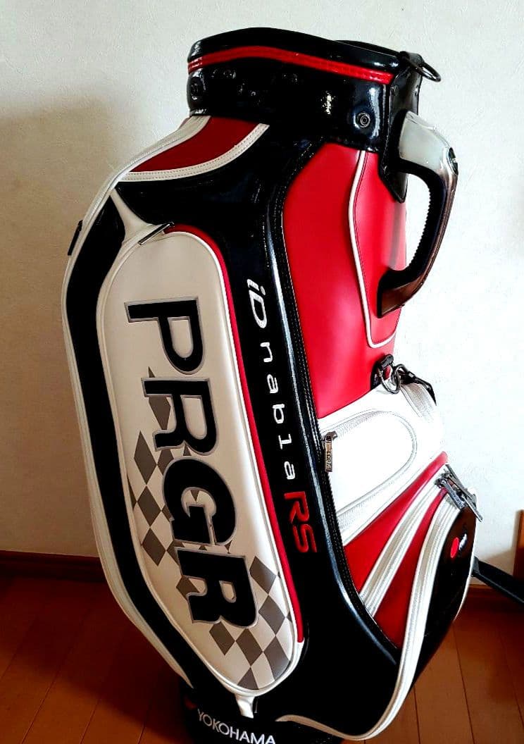 「自宅保管」PRGR プロギア　ゴルフキャディバッグ 5分割