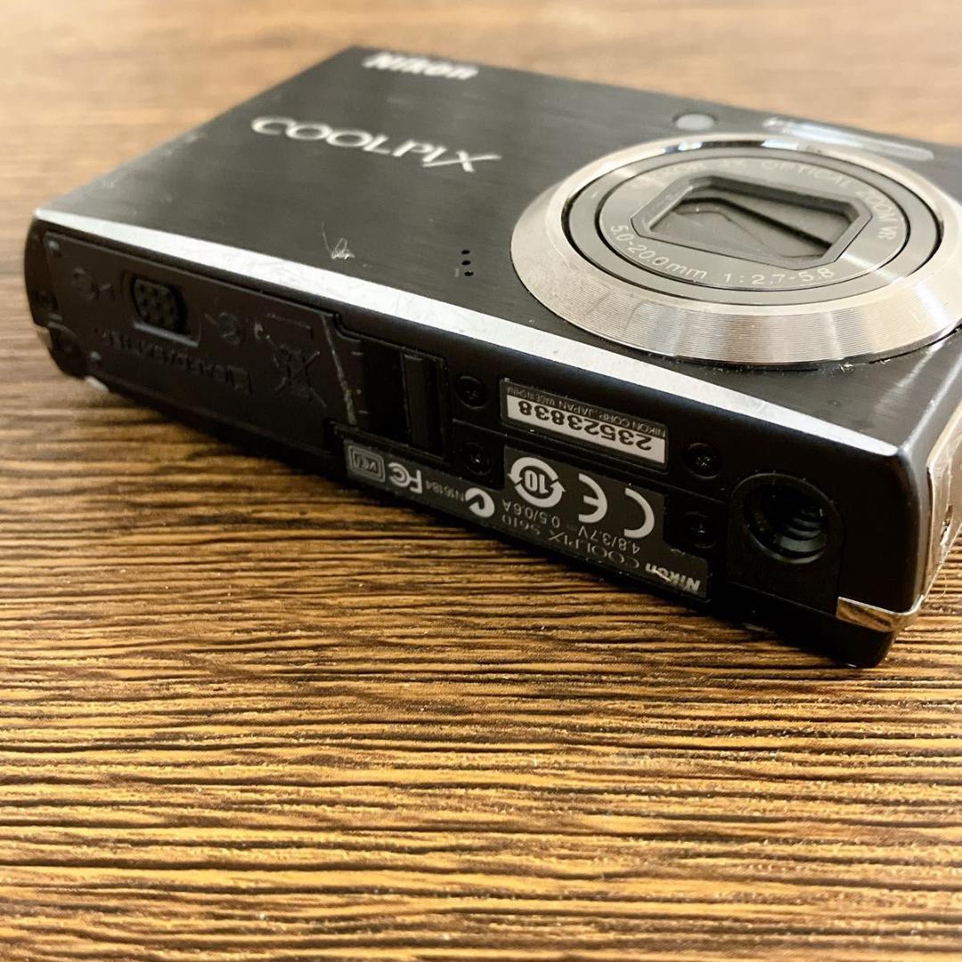 【動作品】ニコン Nikon COOLPIX S610 ブラック　デジタルカメラ