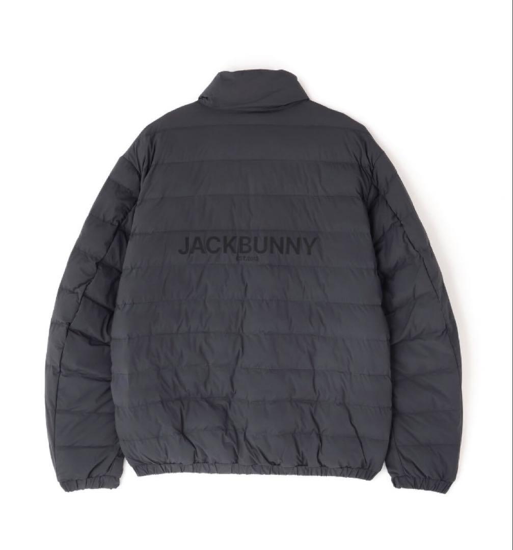 新品 パーリーゲイツ ジャックバニー 薄中綿ブルゾン(6)LL/黒 最新モデル