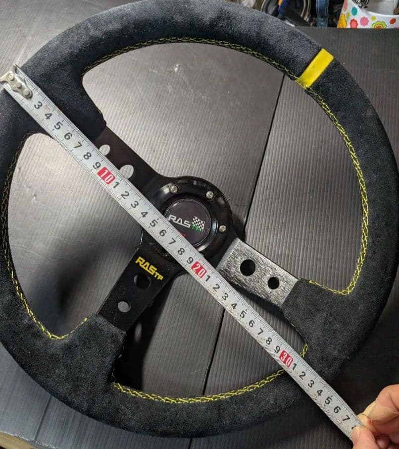 RAST スエード ステアリング ハンドル