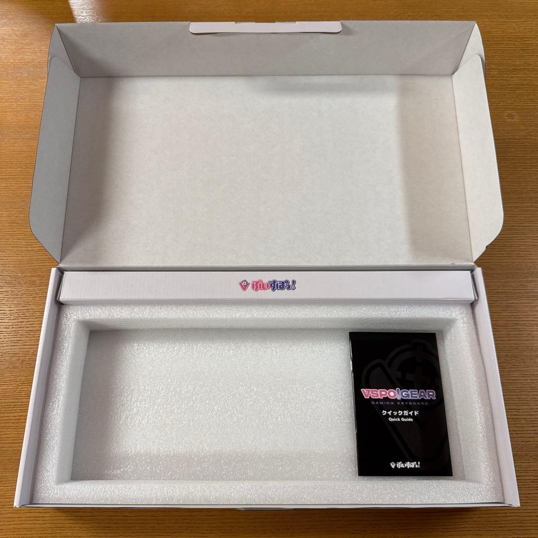VSPO!GEAR ゲーミングキーボード　夢野あかりEdition