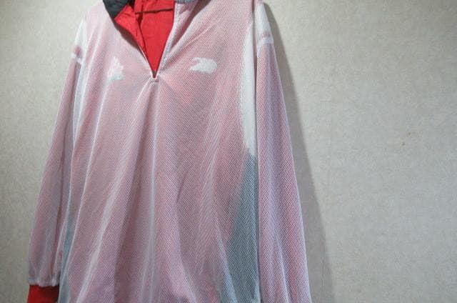 日本代表ラグビー背中ビッグロゴ日本製ナイロンパーカ（桜）カンタベリー