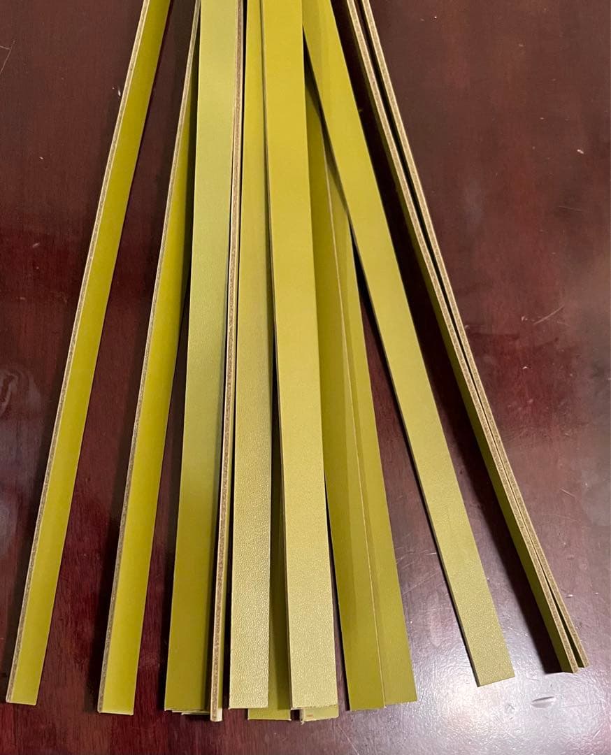 バラ鞭 和風◆本革/い草 /カーキ◆80㎝ ム/【残り1本】