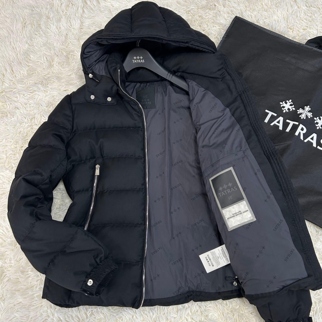 【未使用級】タトラス ドミツィアーノ ダウンジャケット ブラック 黒 03 L