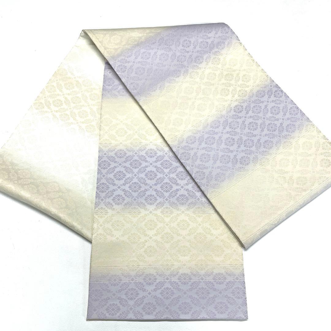 専用帯5083 ●さが美扱い 高級 正絹 全通全景 御印華唐織 両面全通 袋帯