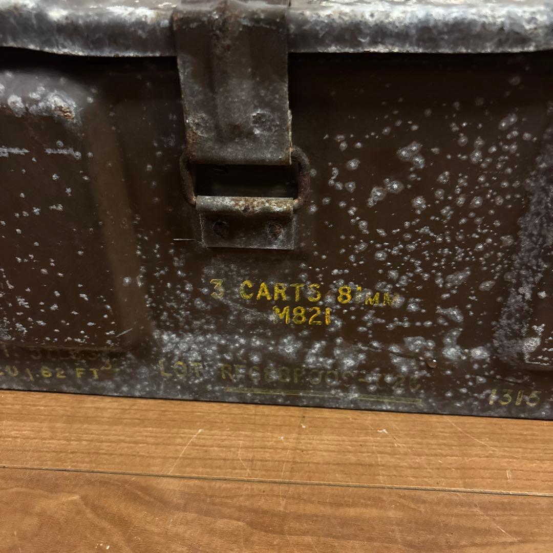 米軍　実物　迫撃砲　AMMO BOX 弾薬箱ミリタリーケース　送料無料