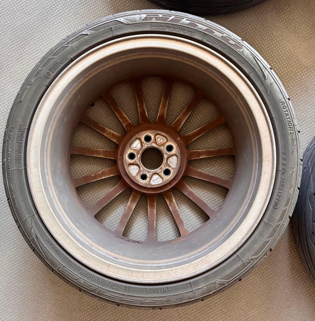 STI ENKEIホイール 18inch NITTO NT555 G2 送料込