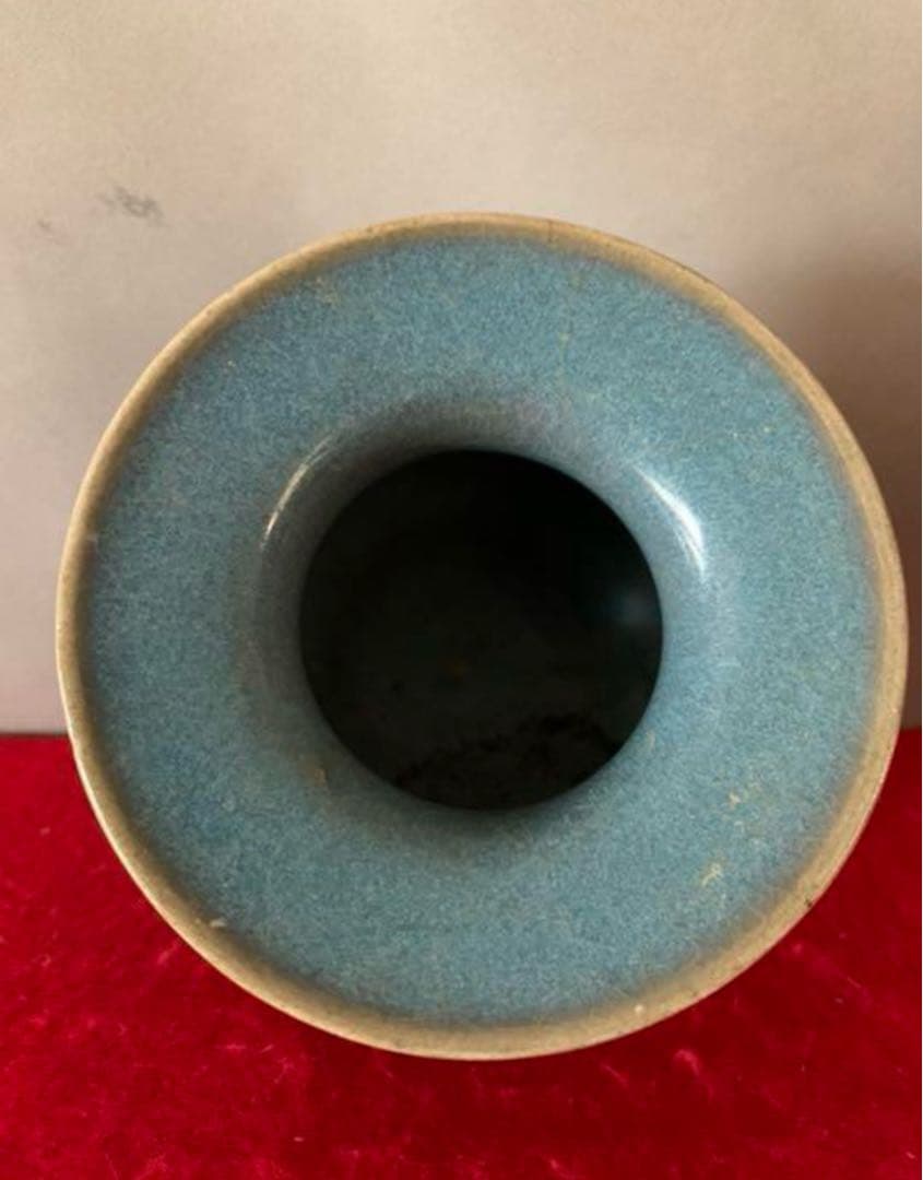 中国古美術 宋時代鈞窯壺 水指水盂