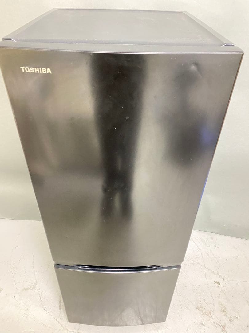 TOSHIBA ブラック　冷蔵庫 コンパクト　保証込み　24年製 153L