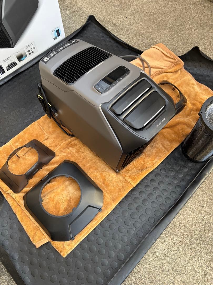 室内動作確認のみ使用EcoFlow WAVE 3 /ハイエースアタッチメント付き