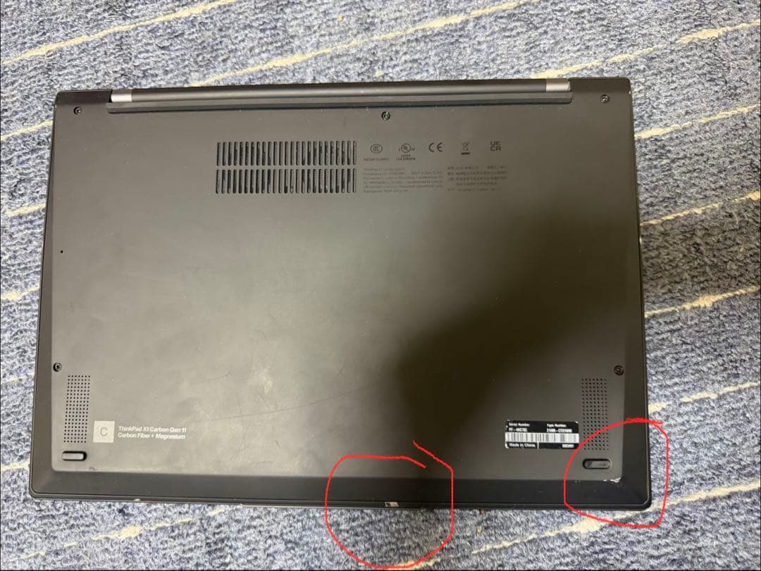 Windowsノート本体 Lenovo Thinkpad X1 Carbon Gen11