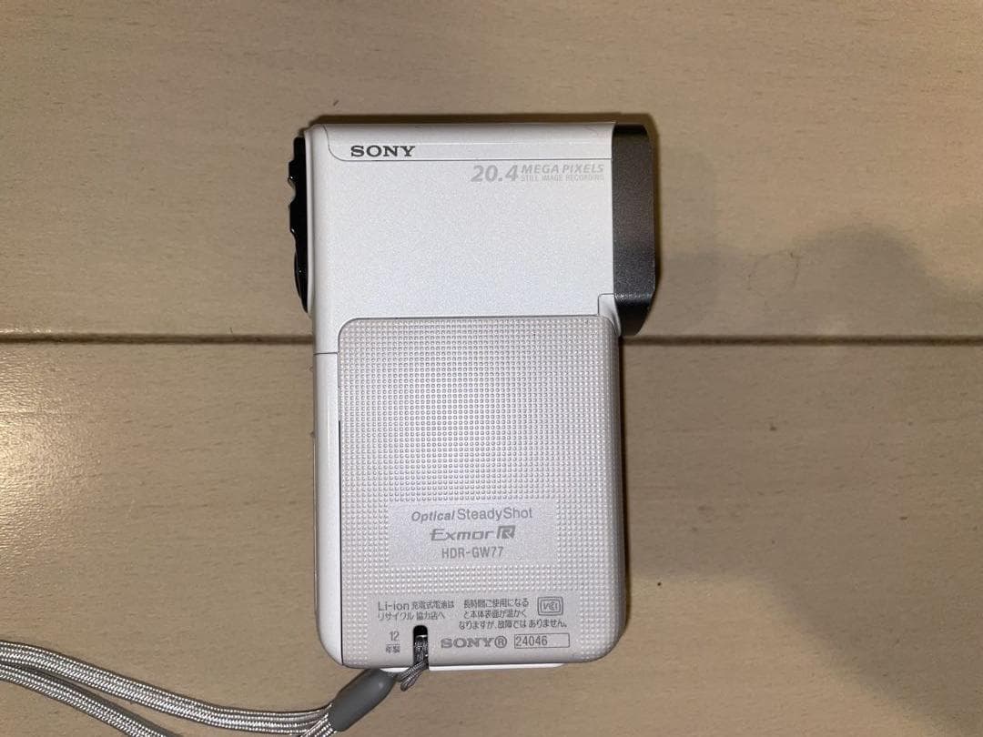 ソニーハンディカムHDR-GW77V　充電池3個
