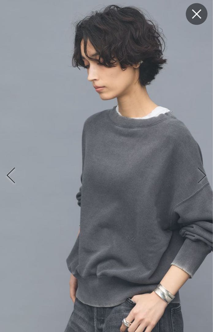 カレンソロジー Archive & Style 別注スウェット ヴィンテージ加工