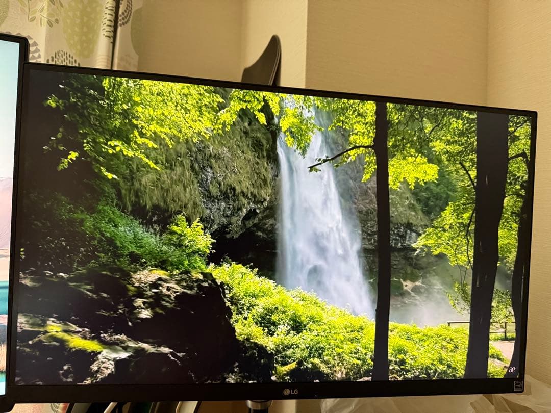 27UK650-W LG ディスプレイモニター 本体 スタンド付き