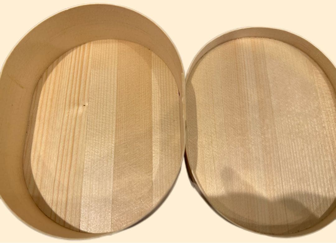 松経木曲げわっぱ 使い捨て弁当箱 40個セット