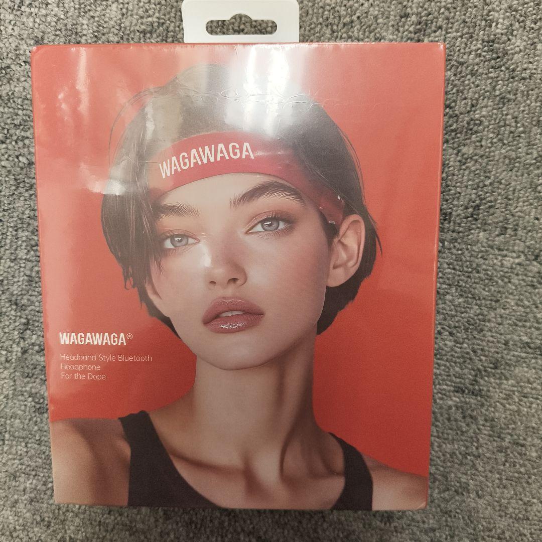 WAGAWAGA スポーツ用Bluetoothイヤホン 赤 完売品