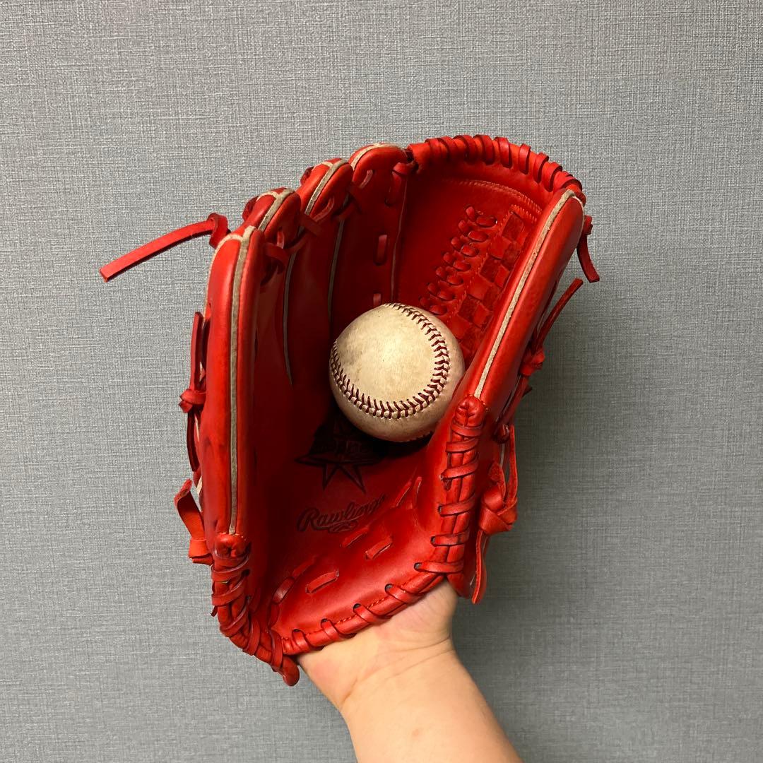 1233 ローリングス 型良 即戦力 軟式 投手用グローブ 左投げ