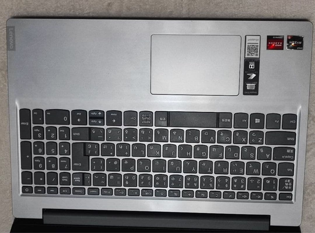 1*＾様 LenovoノートRyzen5 3500・12Gメモリ・1TB SSD