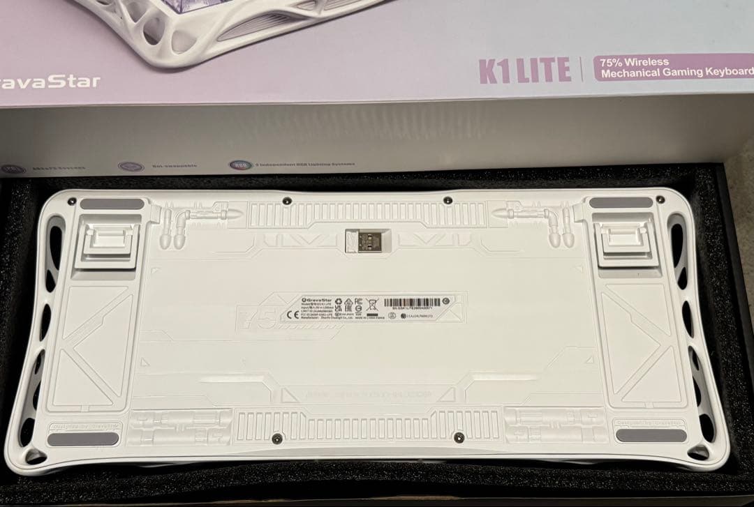 Gravastar K1 LITE オーロラ ワイヤレス メカニカル キーボード