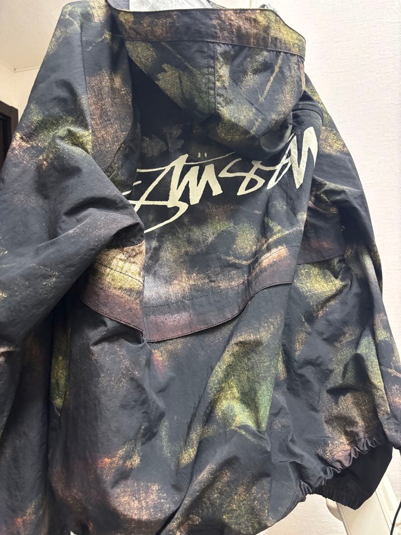 Stüssy カモフラージュ ナイロンジャケット