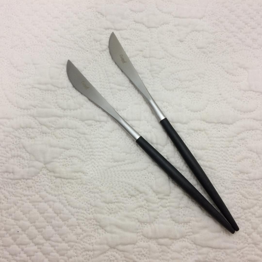 数量変更可　セール価格　クチポール　GOA　ブラック＆シルバー　デザート３種×２