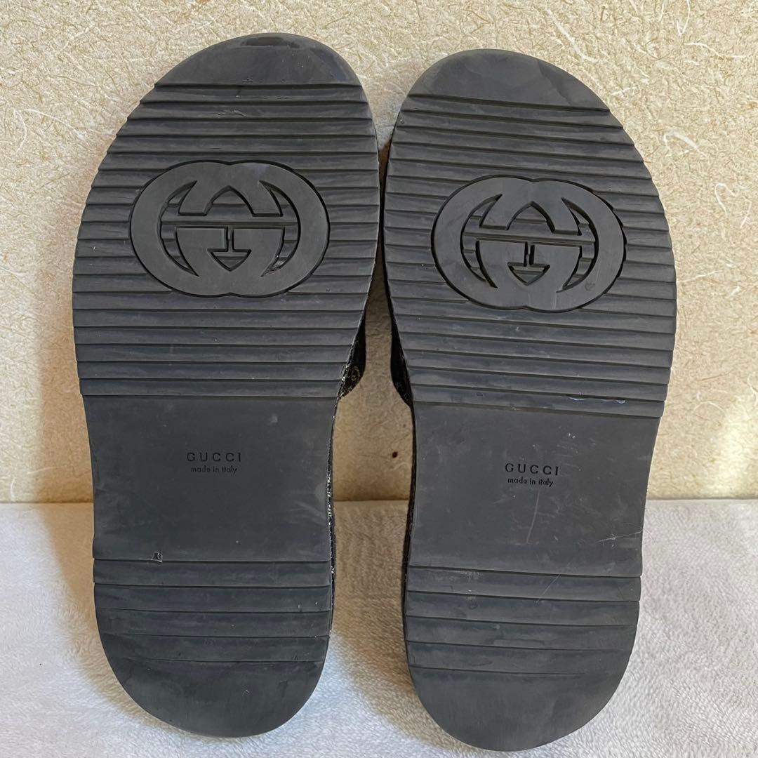 GUCCI グッチ　サンダル　総柄　GG柄