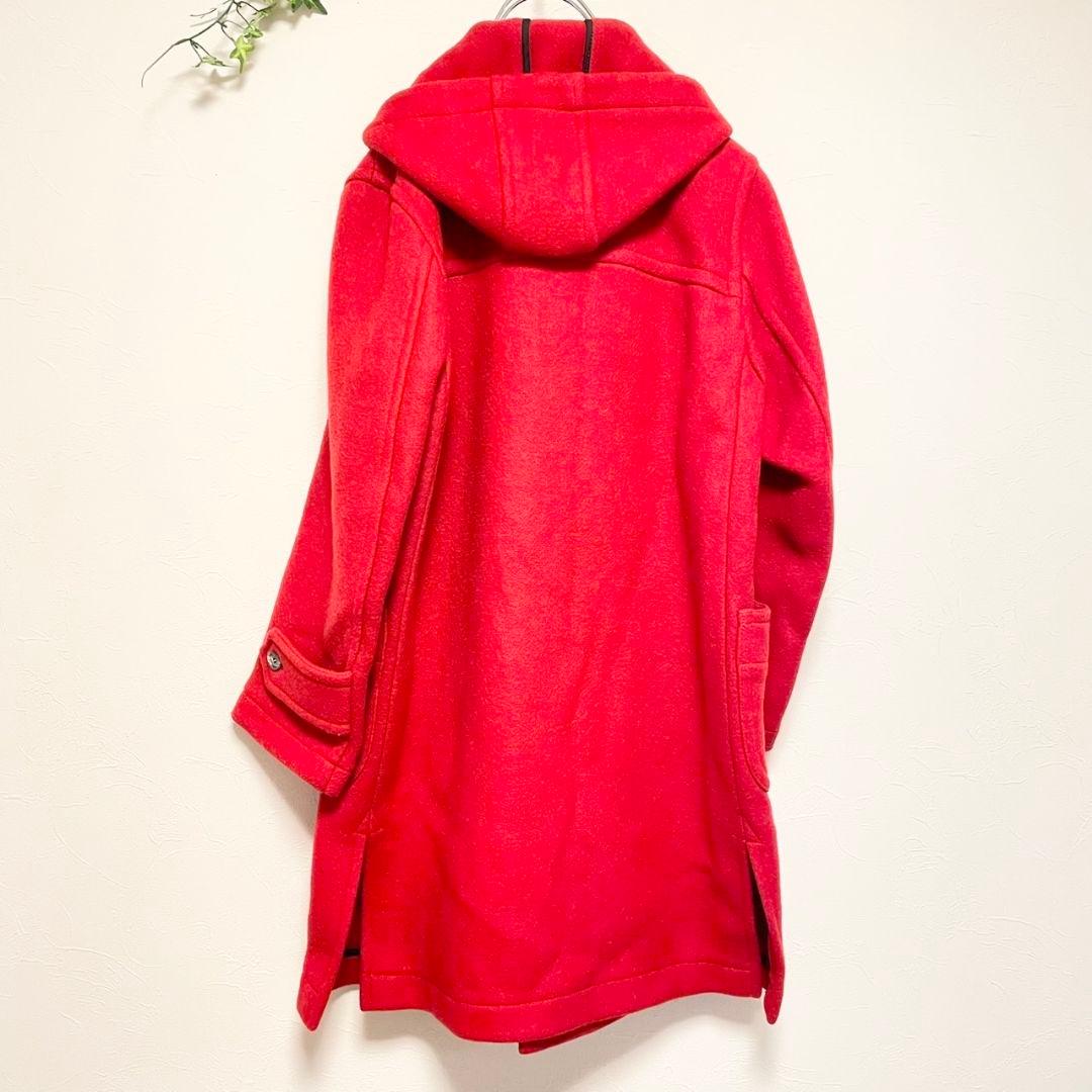 ヴァンジャケット【S】フーテッドダッフルコート レッド ヴィンテージ 菅田将暉