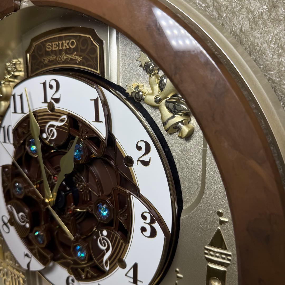 SEIKO 掛時計　電波からくり掛時計 RE579B