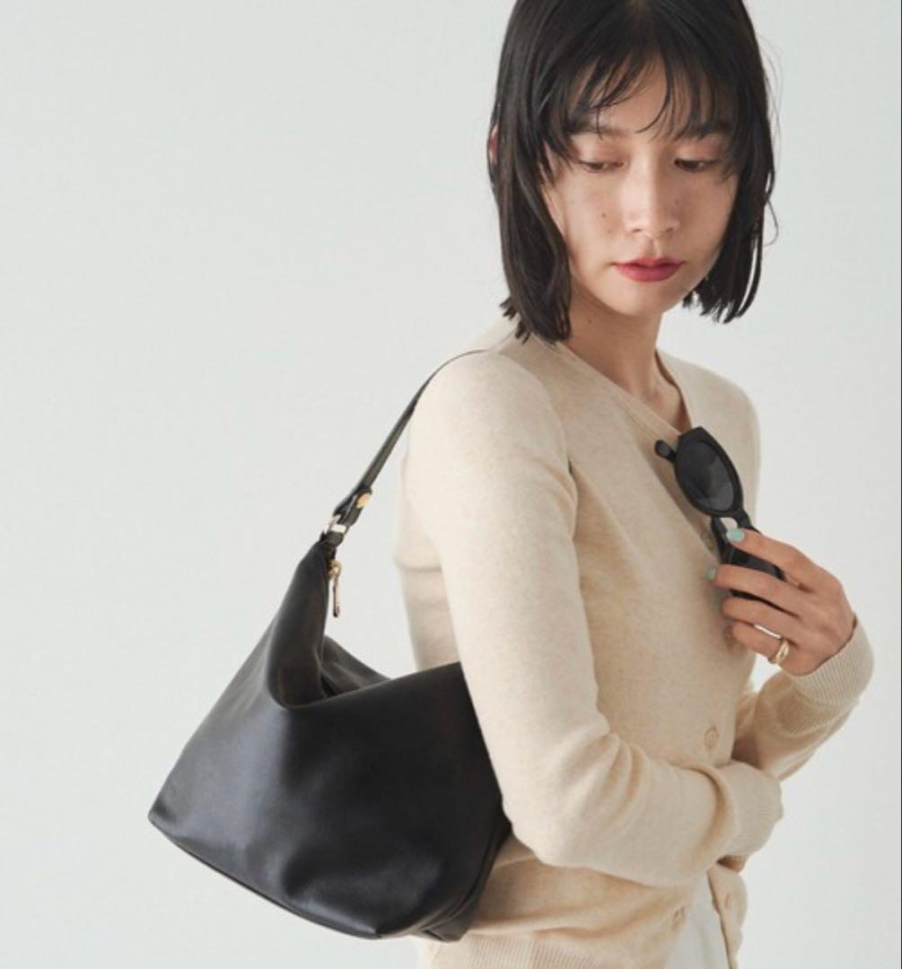 russet ラシット　ソフトレザーシンプルショルダーバッグ