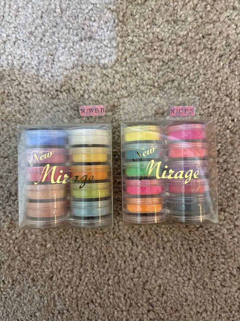 Mirage ミラージュ　カラーパウダー　6セット　まとめ売り