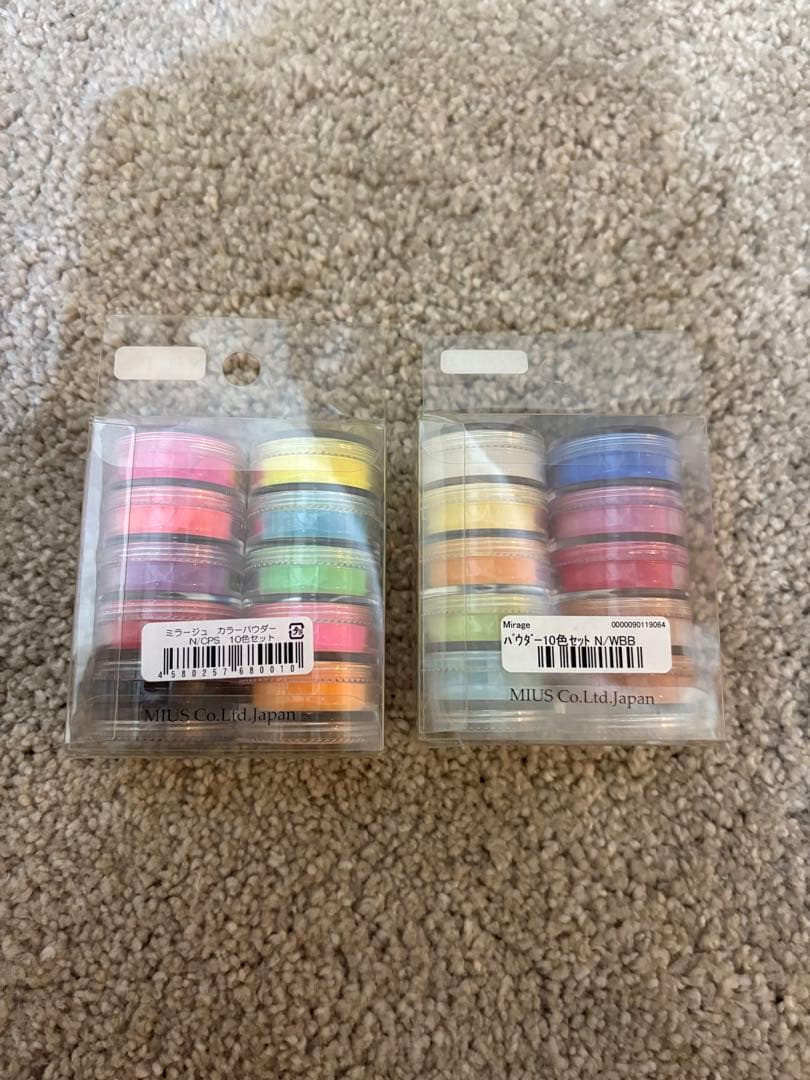 Mirage ミラージュ　カラーパウダー　6セット　まとめ売り
