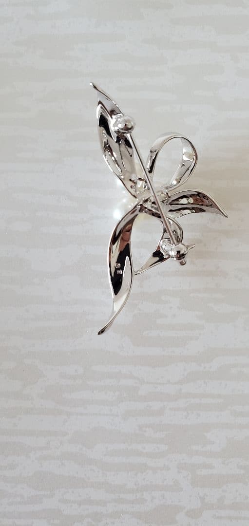 MIKIMOTO ミキモト　真珠 パール ブローチ 3珠