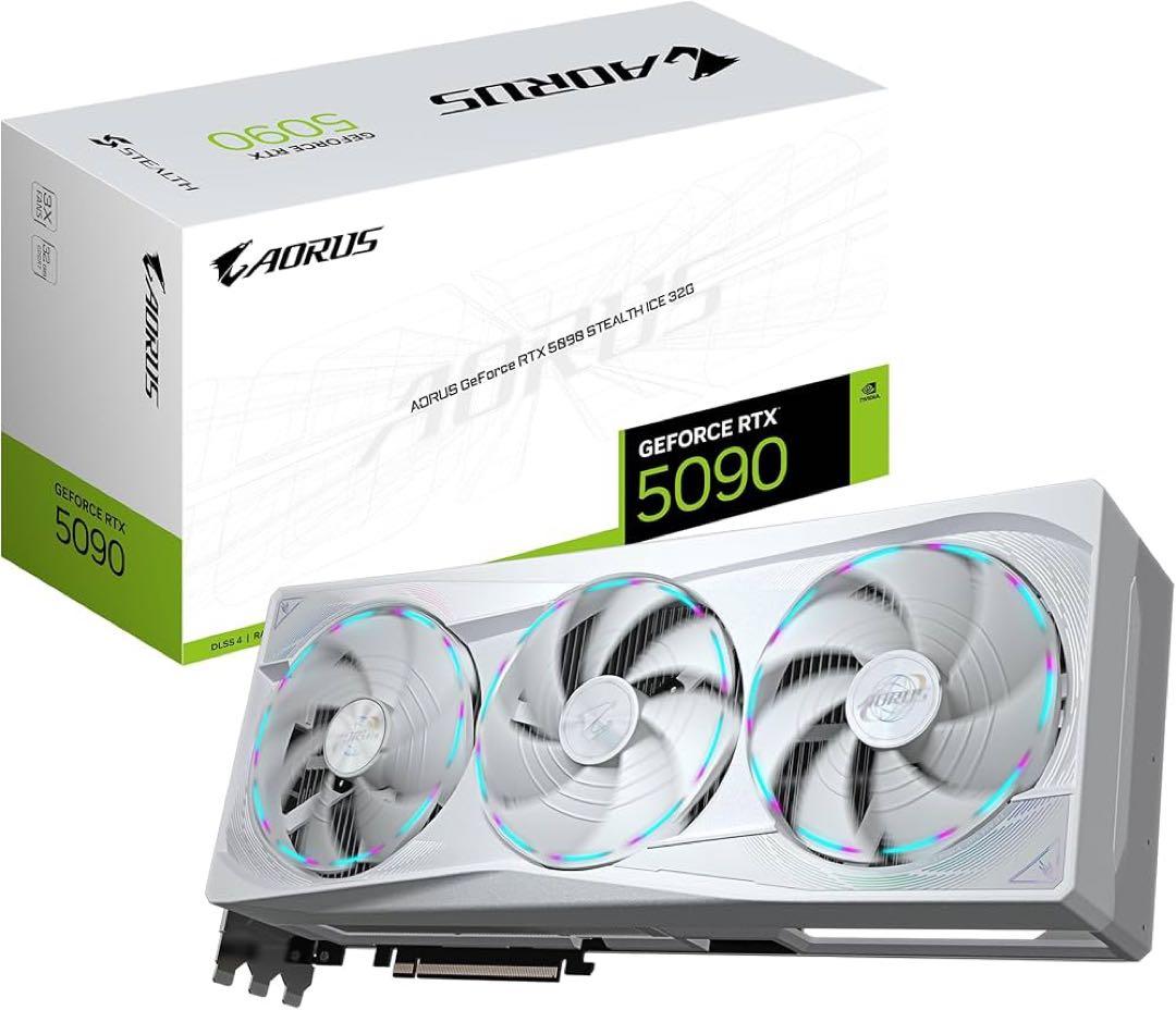 未開封新品　GIGABYTE RTX5090 AORUS ICE-32GD