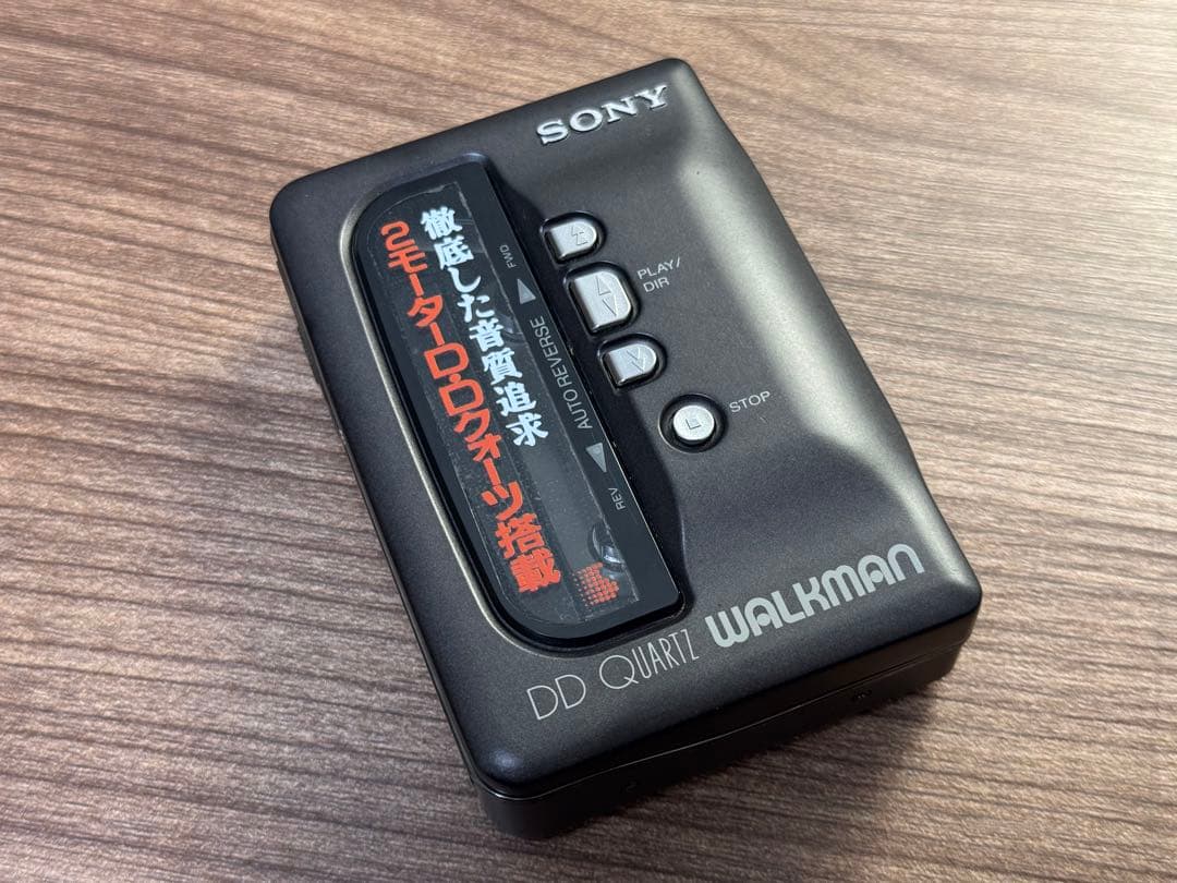整備済 SONY WALKMAN 最高級モデル カセットプレーヤー WM-DD9