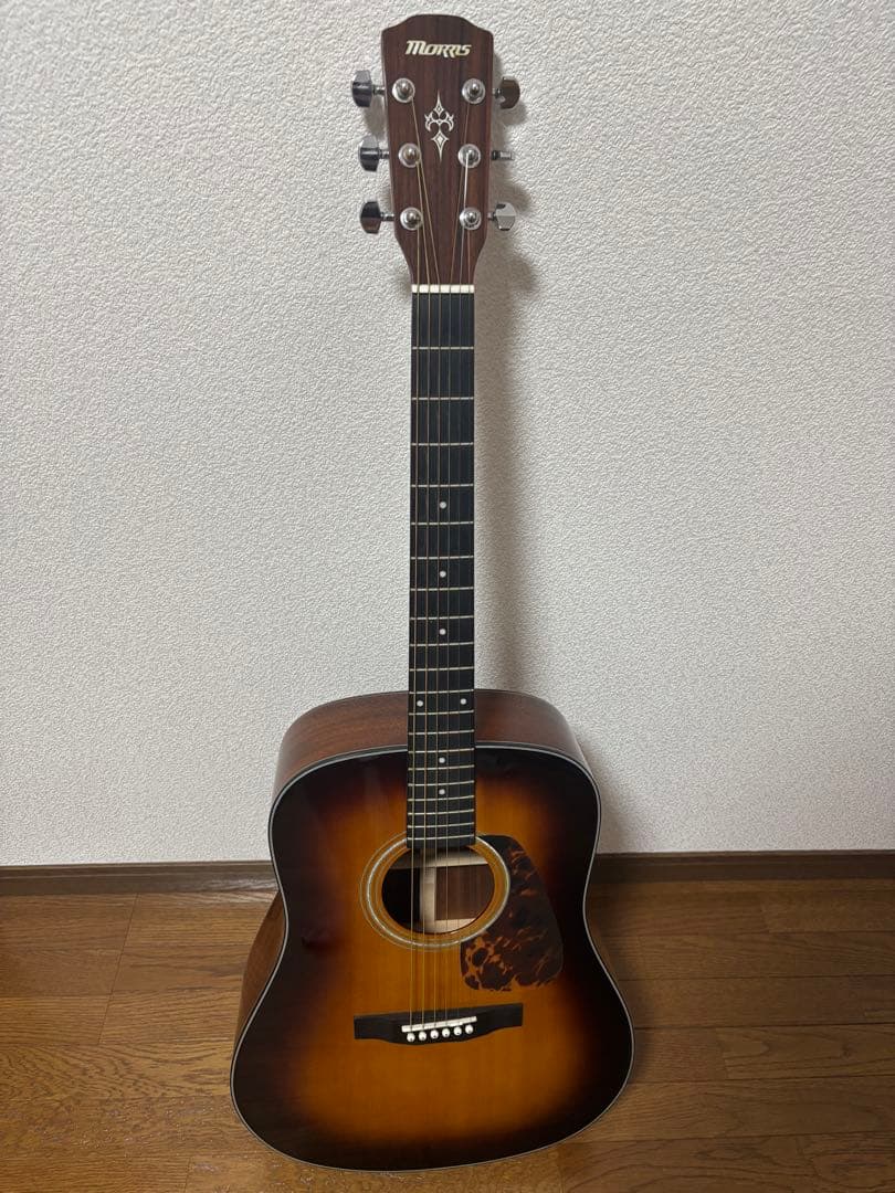 Morris モーリス アコギ M-351 TS ギターケース付 サンバースト
