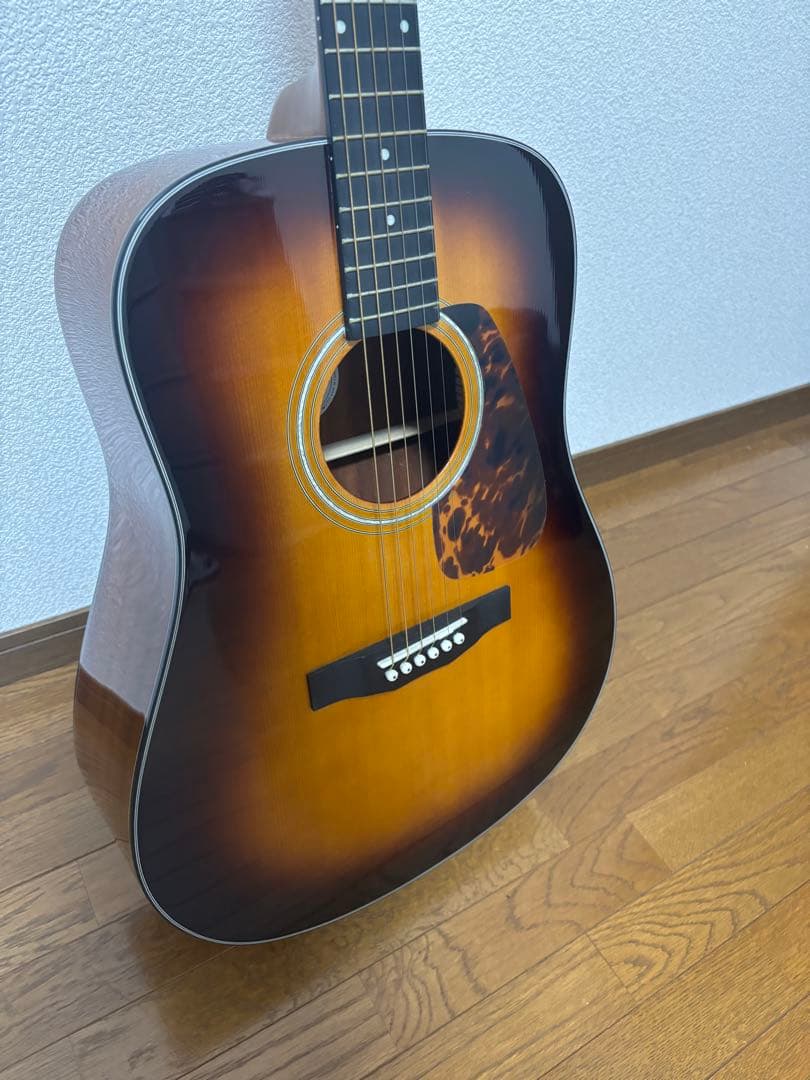 Morris モーリス アコギ M-351 TS ギターケース付 サンバースト